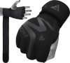 grappling glove neoprén t15 matt fekete-m