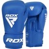boxkesztyű, bőr, iba minősítésű - 1 kék - 10oz