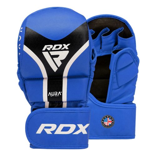 grappling kesztyű shooter aura plus t-17 kék/fekete-m