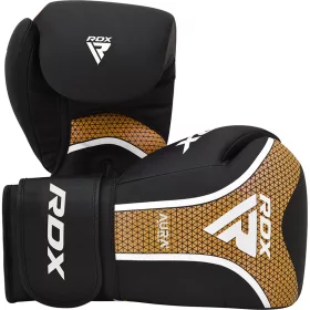 boxkesztyű aura plus t-17 fekete arany-10oz