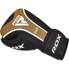 boxkesztyű aura plus t-17 fekete arany-10oz