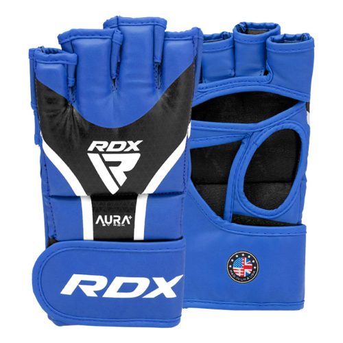 grappling kesztyű aura plus t-17 kék/fekete-m