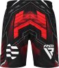 mma rövidnadrág immaf-1-red-m
