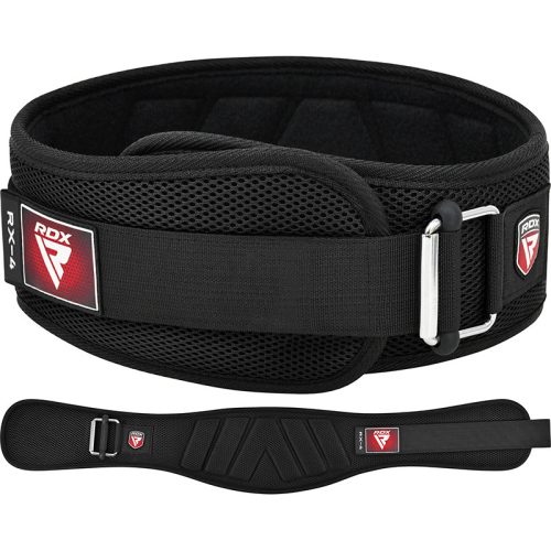 súlyemelő öv eva curve rx4 fekete-xl