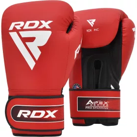 apex boxkesztyű pro sparring a5 piros-14oz
