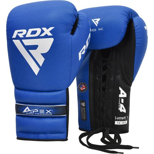apex boxkesztyű pro training a4 kék-473 ml
