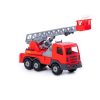 Tűzoltóautó + lift - Supertruck, 45x16,5x26 cm, Polesie