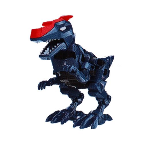 Robozaur építőkockák, elemekkel - VELOCIRAPTOR