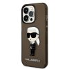 Karl Lagerfeld KLHCP14LHNIKTCK Apple iPhone 14 Pro fekete hardcase Ikonik Karl Lagerfeld telefontok