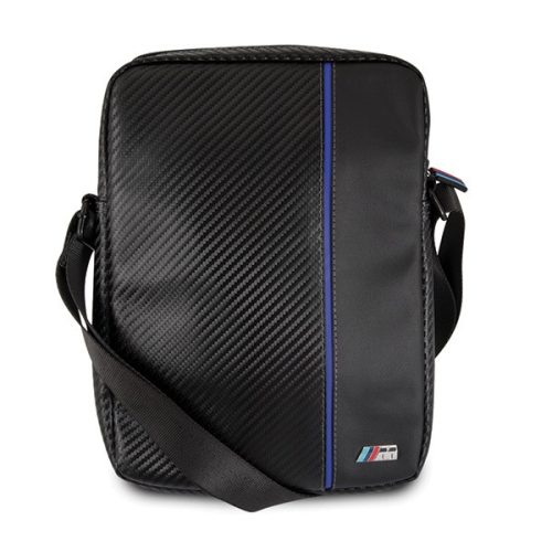 BMW Bag BMTB8CAPNBK Tablet 8 inch fekete Carbon/kék Stripe laptoptáska