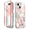 Supcase Cosmo Apple iPhone 14/13 márvány Pink telefontok