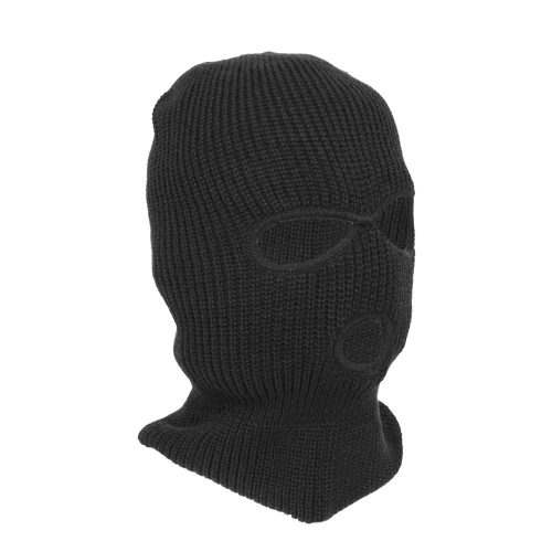 Mil-Tec - Téli Balaclava - 3 lyukú - Fekete - 12113002