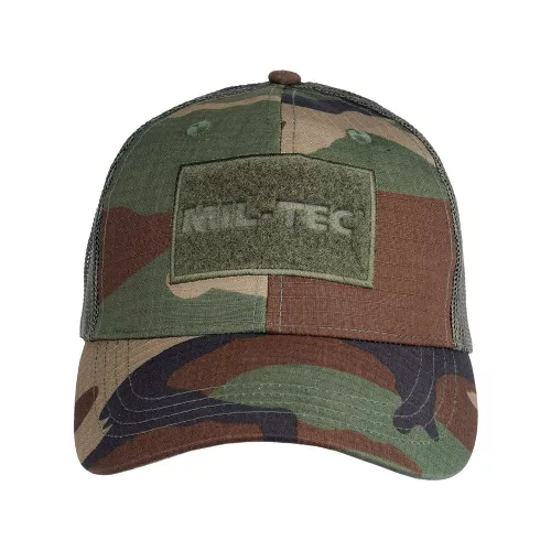 Mil-Tec – Trucker Baseball sapka – Woodland – 12318520