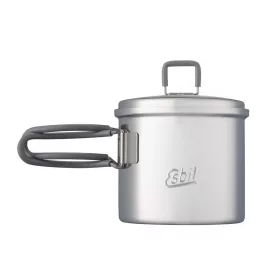   Esbit - Turisztikai edény fedővel - Rozsdamentes acél - 625 ml - PT625ST