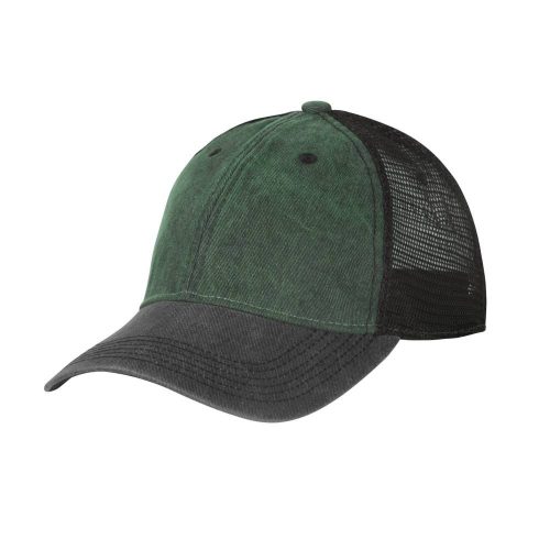 Helikon - Trucker sapka - mosott sötétzöld / mosott fekete - CZ-PTC-CW-1F1CC