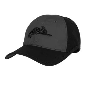   Helikon - Logo sapka - fekete / árnyékszürke - CZ-LGC-PR-0135B