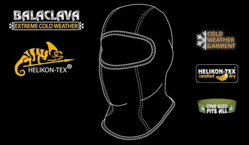 Helikon - Hideg időjárás Balaclava - Olive Green - CZ-KO2-FG-02