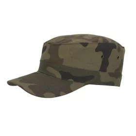   Helikon - Combat Cap - PolyCotton Ripstop - Polish Woodland - CZ-COM-PR-04