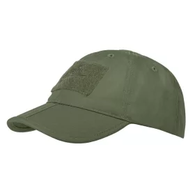   Helikon - Összehajtható baseball sapka - PolyCotton Ripstop - Olive Green - CZ-BBF-PR-02