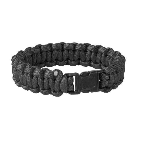 Helikon - Paracord Survival karkötő - Fekete - AC-SBR-NL-01