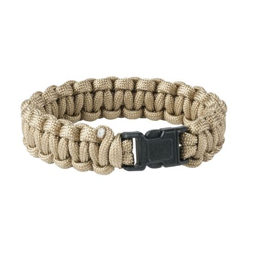 Helikon - Paracord Survival karkötő - Coyote - AC-SBR-NL-11