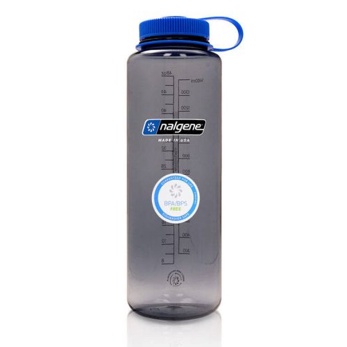 Nalgene - 48oz Silo Sustain széles szájú palack - 63 mm-es nyílás - 1,5L - Szürke - 2020-0148