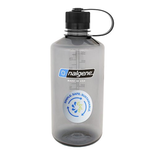 Nalgene – keskeny szájú, tartósítós üveg – 1 literes – szürke – 2021-0432