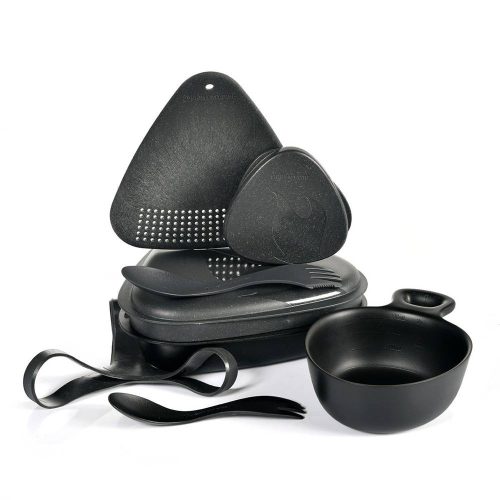 Light My Fire - Outdoor MealKit™ utazási edénykészlet - 8 részes - SlatyBlack - 2418411010