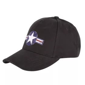   FOSTEX – USAF II. világháborús baseballsapka – fekete – 215151-280-BK