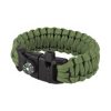 101 Inc. - Paracord Survival karszalag - 8" - OD zöld