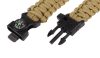 101 Inc. - Paracord Survival karszalag - 8" - Coyote