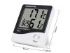 Elektronikus LCD hőmérő és óra,  dátum és ébresztő funkcióval
