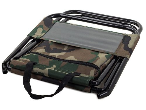 horgászszék és összecsukható táska, camo színben