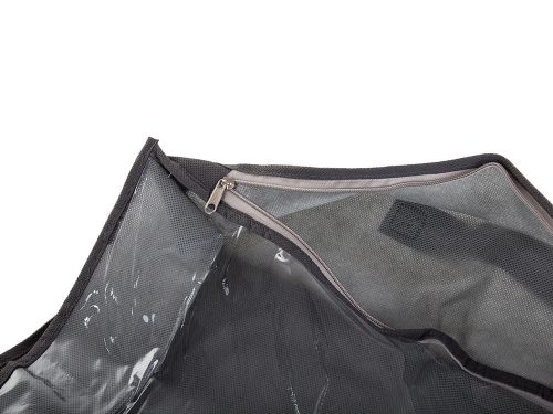 Összecsukható tárolódoboz szekrénybe 80x45x15cm Szürke színű