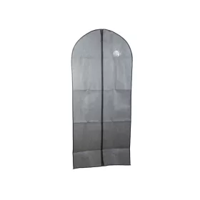 Zipzáros ruhazsák, ruhavédő 60x137cm Szürke színű