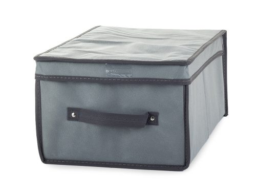 Fedeles tárolódoboz szekrénybe 45x30x20cm Szürke színű