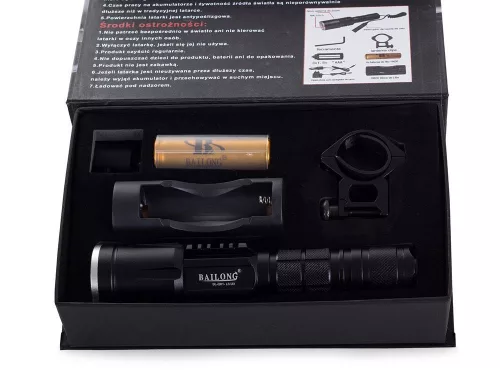 taktikai zseblámpa modell Q01 LED (CREE XM-L3-U3 Q01)