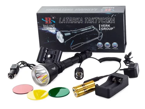 Bailong Taktikai zseblámpa LED (Cree XM-L3-U3 Q2888)