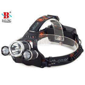 Bailong LED fejlámpa (CREE XM-L T6 2 X XPE RJ-3000)