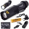 Bailong 1812 Taktikai zseblámpa LED (Cree Zoom XM-L3-U3)