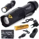 Bailong 1812 Taktikai zseblámpa LED (Cree Zoom XM-L3-U3)