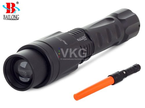 Bailong Taktikai zseblámpa LED (Cree Zoom XM-L3-U3) v2