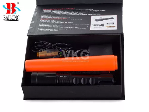 Bailong Taktikai zseblámpa LED (Cree Zoom XM-L3-U3) v2