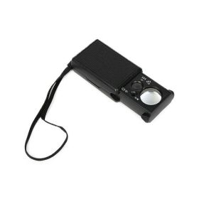   Jubil zsebnagyító. UV fény,  LED fénnyel, 30x 60x nagyítás