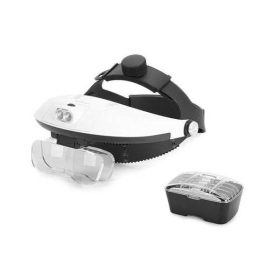 Fejlámpa és Nagyító 5 cserélhető lencsével