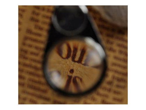 összecsukható zsebnagyító 30x nagyítás, Led fénnyel