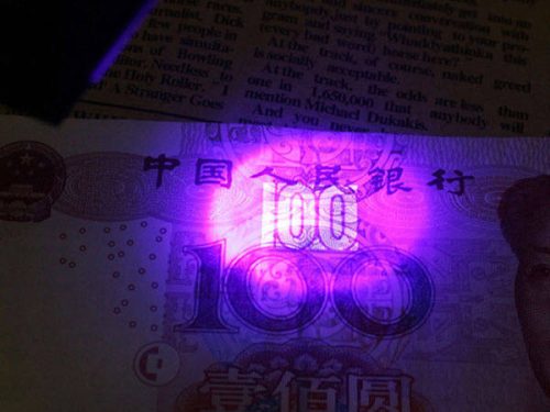 Ékszer zsebnagyító LED és UV fény 45x nagyítás