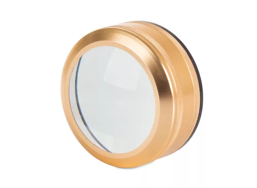 Kézi nagyító olvasáshoz, 90mm-es, elegáns, arany