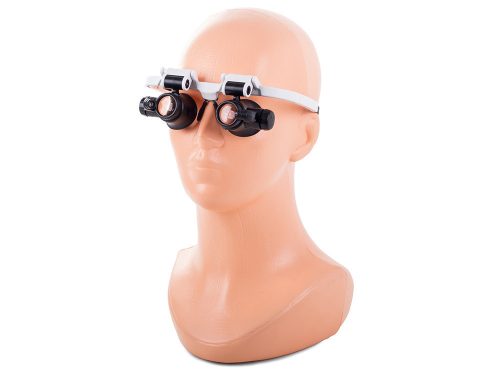 Nagyító szemüveg 8x-tól 23x-ig nagyítás Led fénnyel