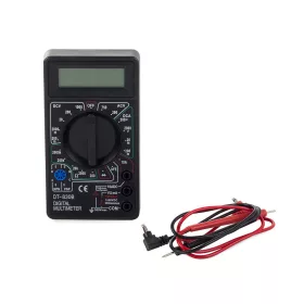 DT-830B Digitális multiméter, teszter, LCD kijelzővel